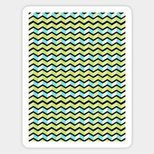 Pattern waves edgy Magnet